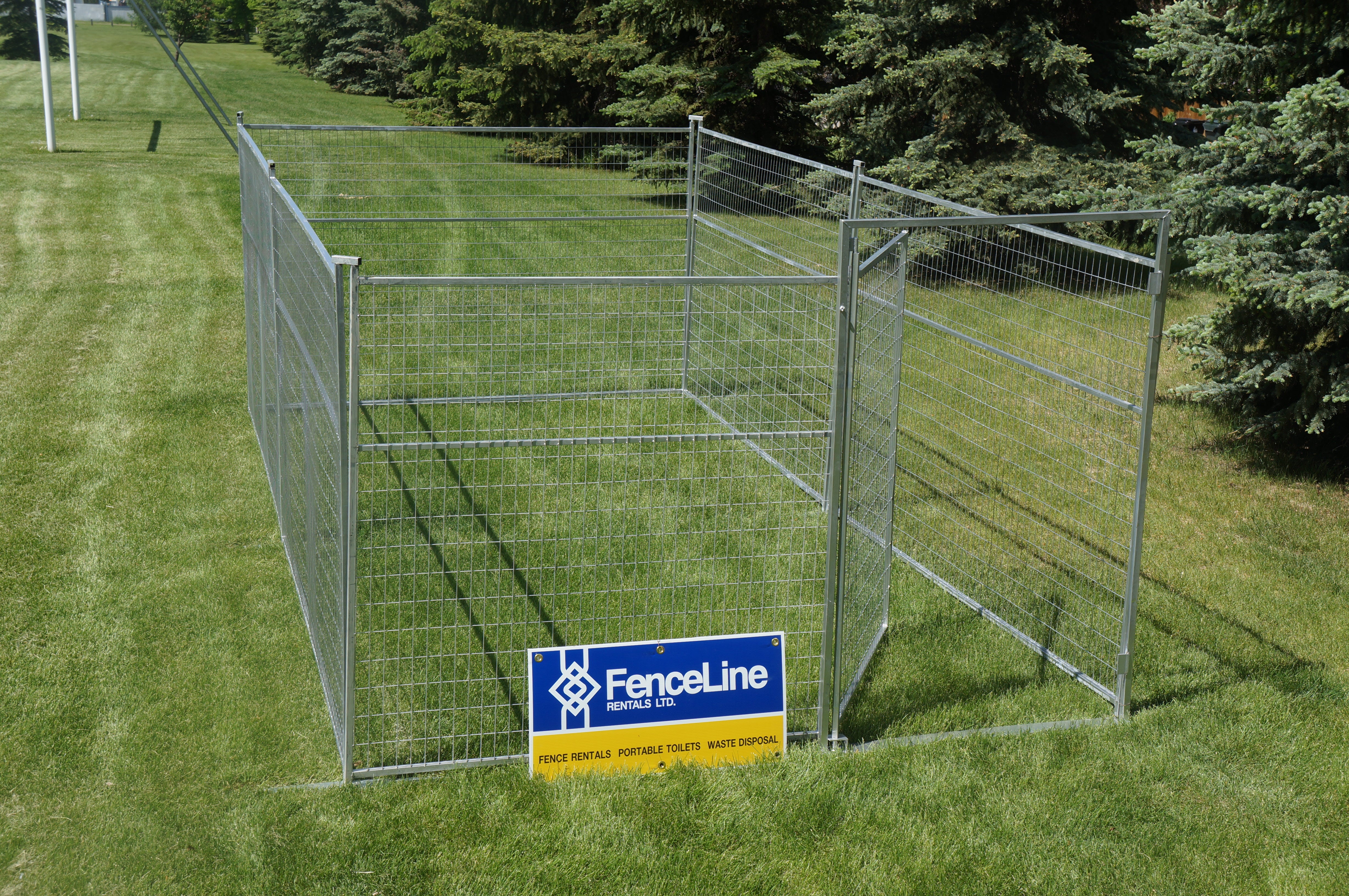 Custom Dog Runs – Fence Sales - Fenceline