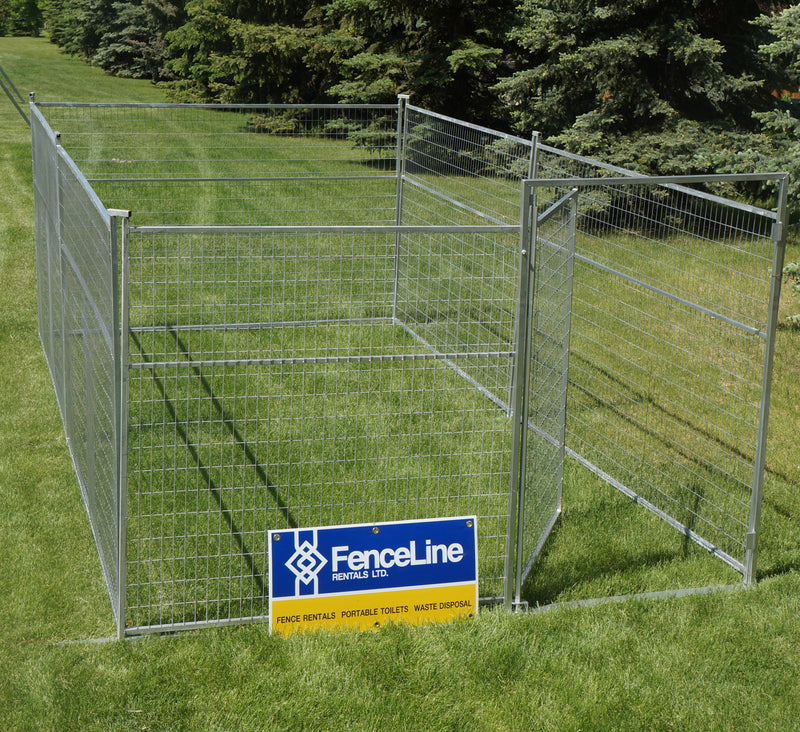 Load image into Gallery viewer, 20' x 10' Dog Run Package w/ Deluxe Gate