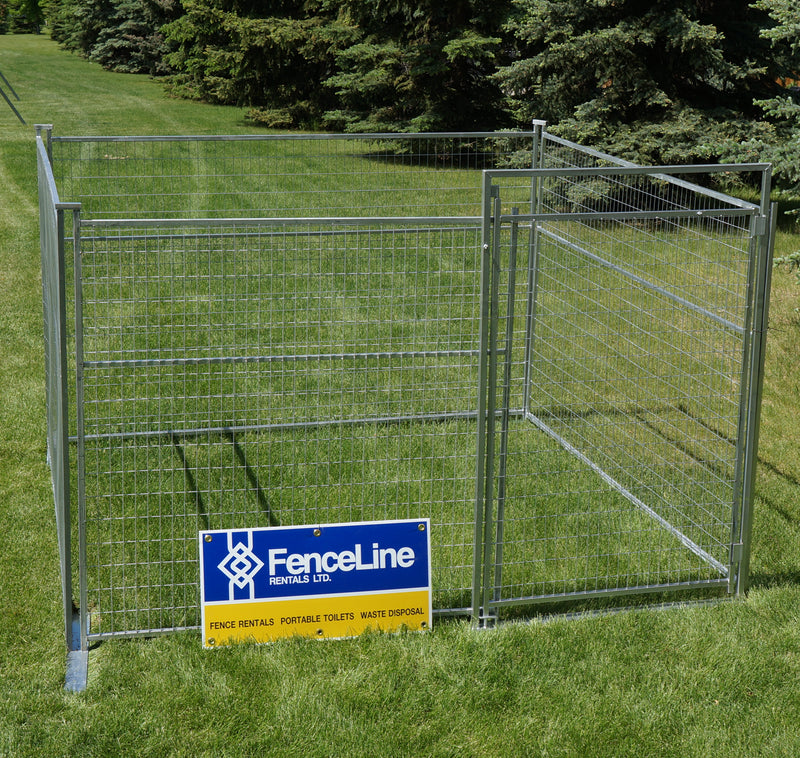 Load image into Gallery viewer, 10&#39; x 10&#39; Dog Run Package W/ Deluxe Gate
