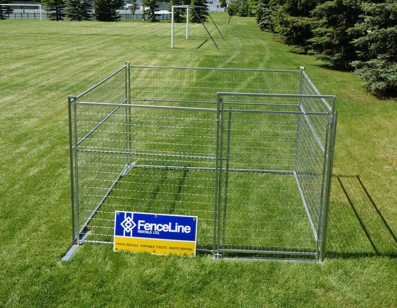 Load image into Gallery viewer, 10&#39; x 10&#39; Dog Run Package W/ Deluxe Gate
