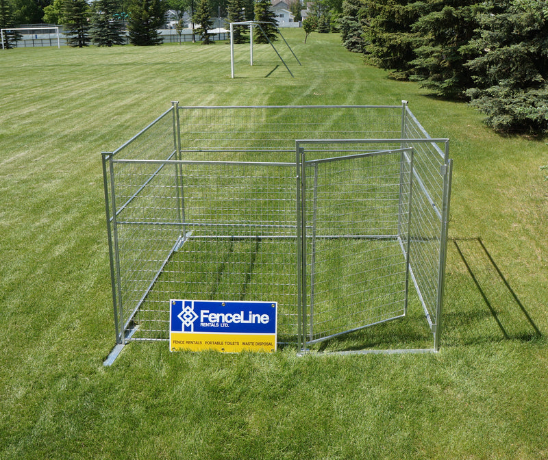 Load image into Gallery viewer, 10&#39; x 10&#39; Dog Run Package W/ Deluxe Gate
