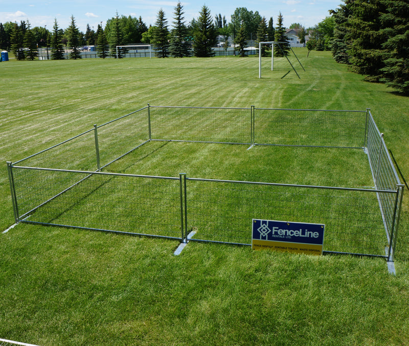 20 x 20 Dog Run Package Fence Sales Fenceline