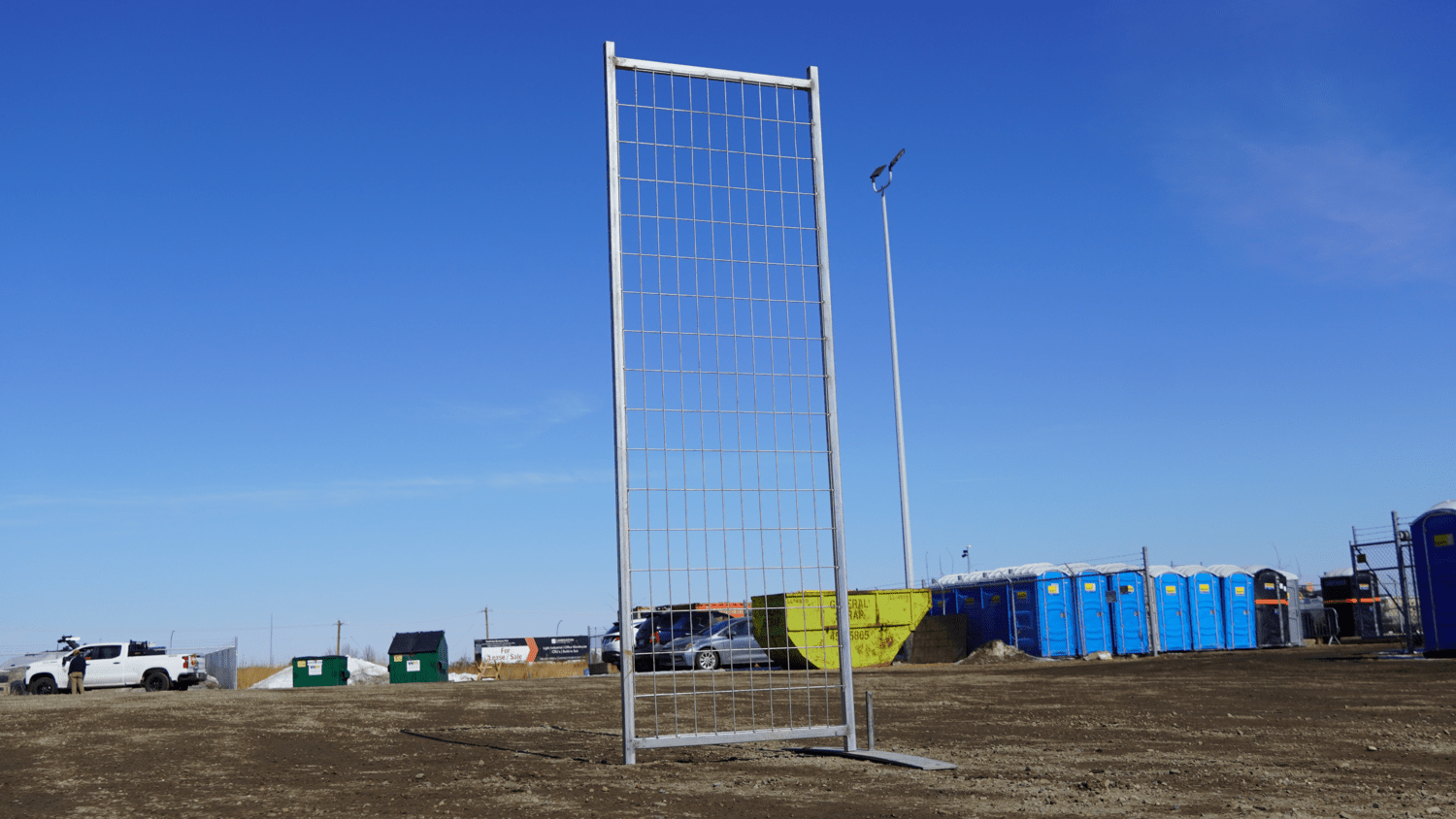 Temporary Fence Panel Sets – Fence Sales - Fenceline